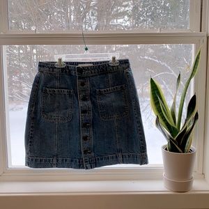 Ann Taylor Loft Jean skirt